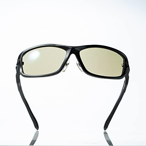 Zeque(ゼクー) 偏光サングラス STELTH(ステルス) F-1933 ブラック&グレーグラデーション TRUEVIEW SPORTS ブラック&グレーグラデーション TRUEVIEW SPORTS