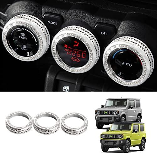 Cartist スズキ ジムニー Jb64w Jb74w エアコンダイヤルカバー 車用エアコンスイッチパネル ダイヤルリング スワロフスキー風 Primerced91 プライマー 通販 Yahoo ショッピング