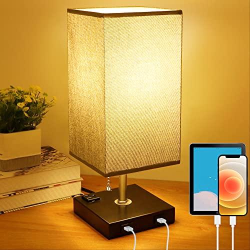 ベッドサイドランプ 間接照明 おしゃれ 置き型 テーブルライト Led電球付き 読書灯 父の日プレゼント E26口金 レトロ Usb充電2ポート Primer269ac6f4c7 プライマー 通販 Yahoo ショッピング