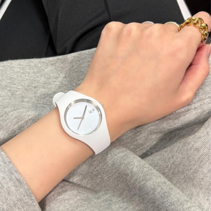 アイスウォッチ 腕時計 レディース ICE ANY ホワイト シリコン 防水 軽量 ブランド 時計  爆買 成人 卒業 入学 | ICE WATCH | 03