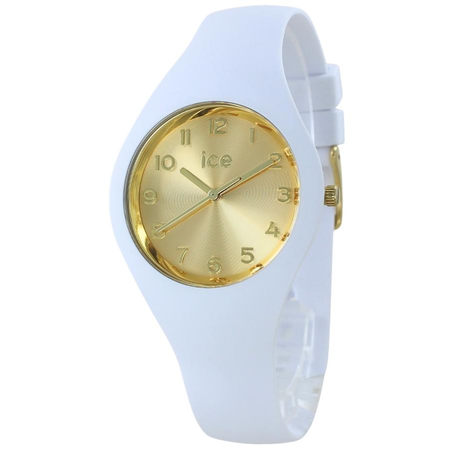 ICE WATCH（アイスウォッチ） 腕時計 レディース ホワイト ゴールド