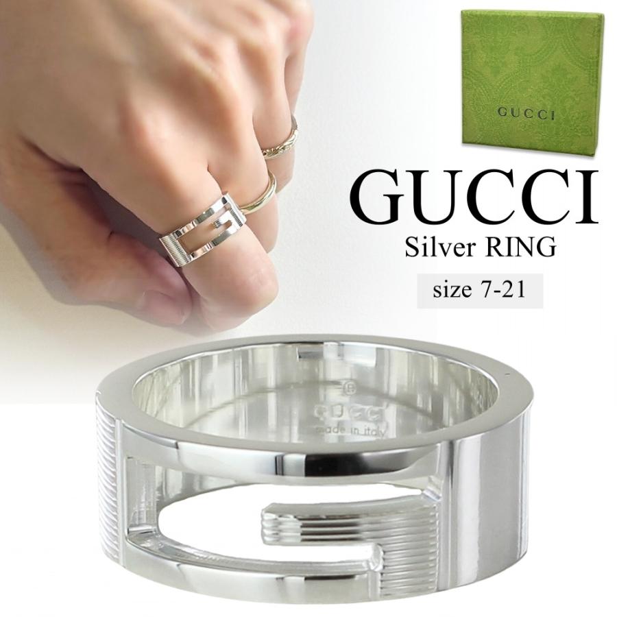 GUCCI（グッチ） リング 指輪 メンズ レディース シルバー925 GUCCI