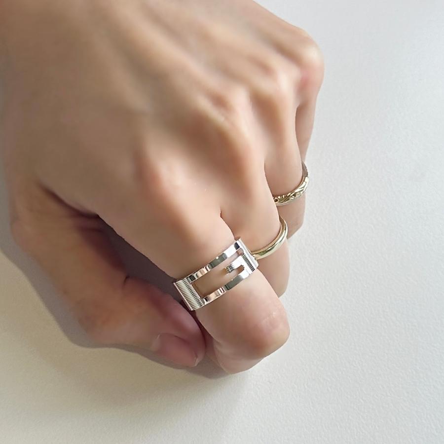 GUCCI（グッチ） リング 指輪 メンズ レディース シルバー925 GUCCI