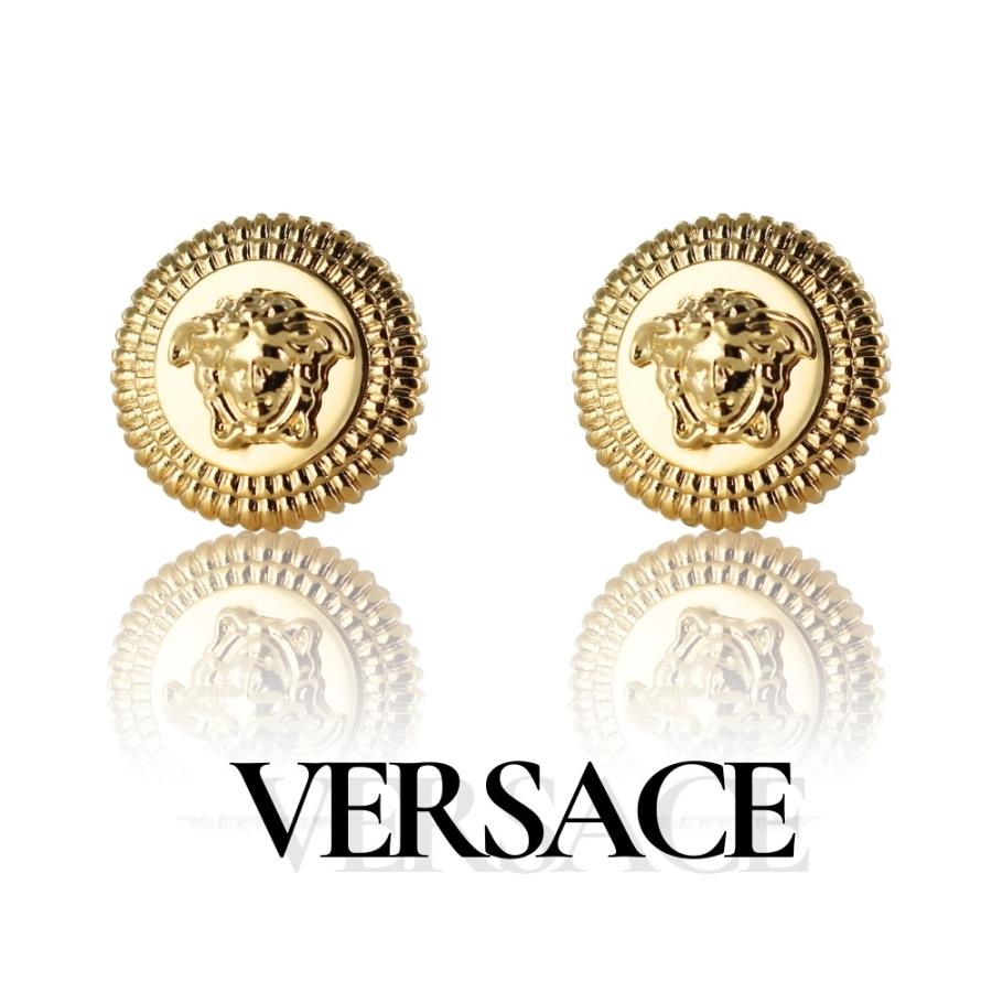 ヴェルサーチ　スタッド　ピアス VERSACE ピアス ヴェルサーチ スタッドピアス ゴールド メンズ
