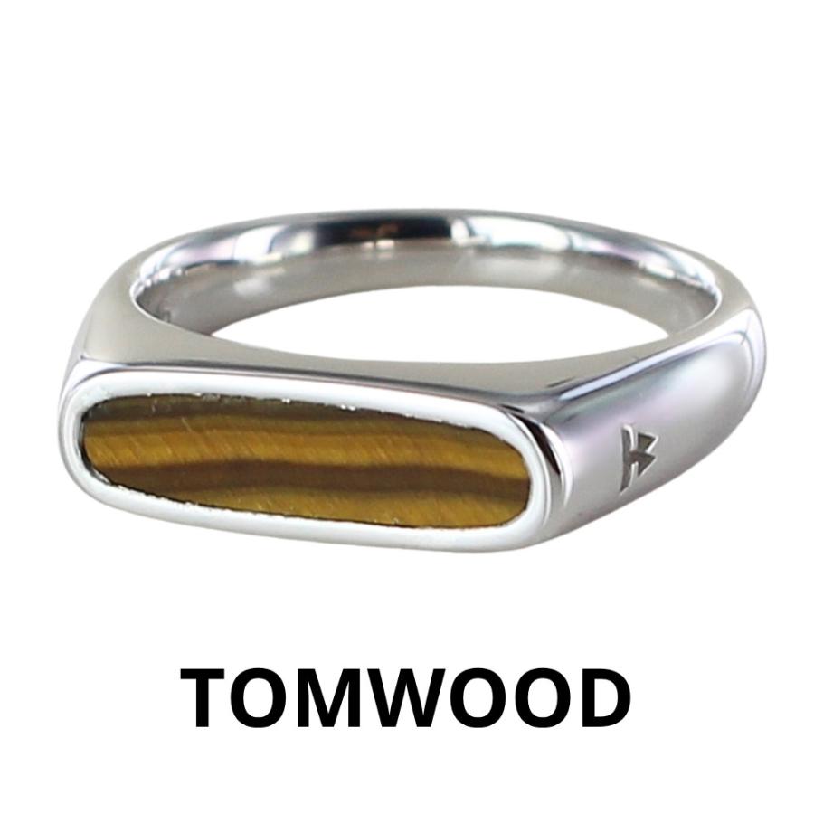 TOM WOOD（トムウッド） リング メンズ レディース タイガーアイ 指輪