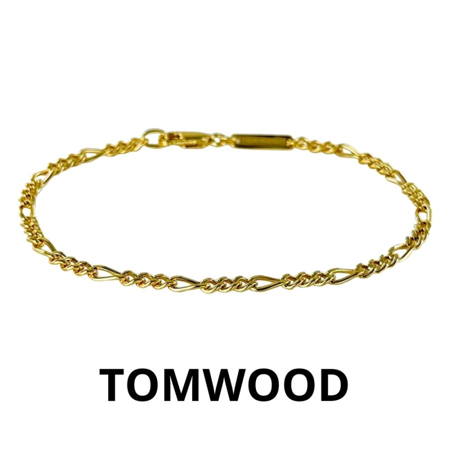 シルバー チェーンブレスレット TOM WOOD（トムウッド） メンズ レディース チェーンブレスレット 細い