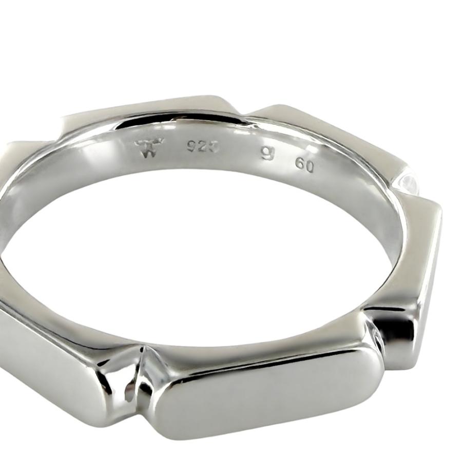 TOM WOOD（トムウッド） シルバーリング 指輪 メンズ 19号 シンプル