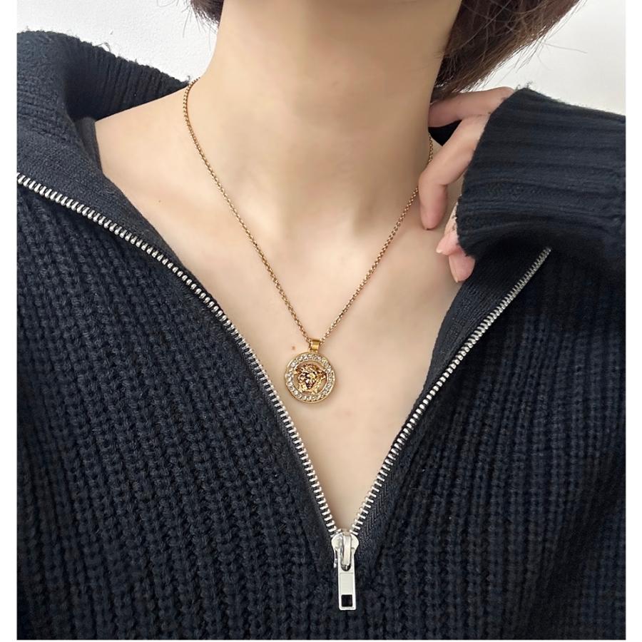 VERSACE ヴェルサーチ ヴェルサーチェ ネックレス イエロー