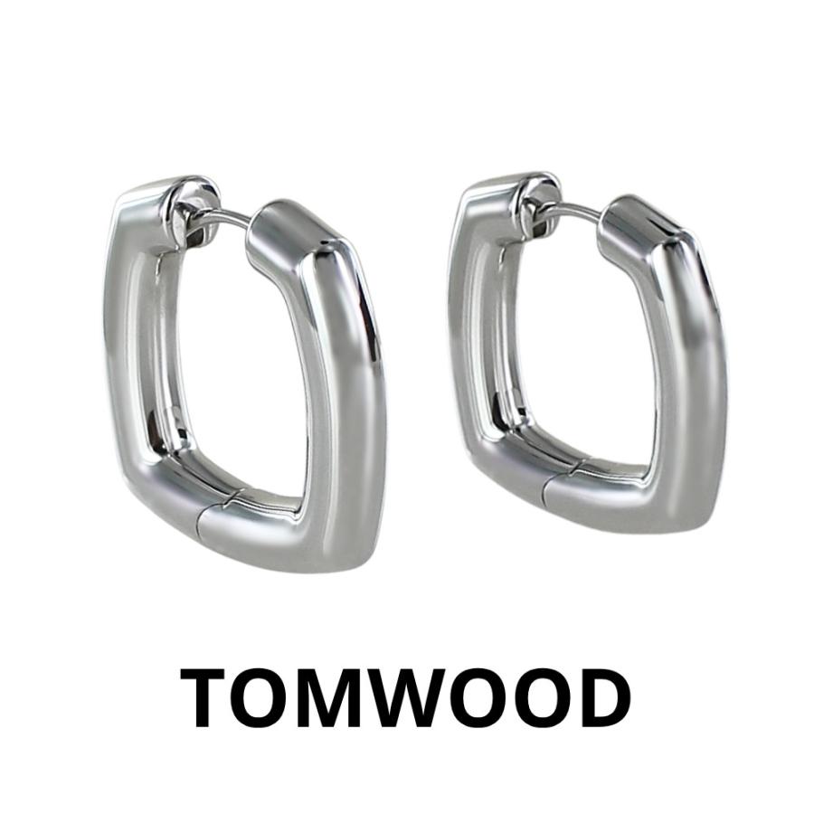 【美品】Tom Wood フープピアス 925シルバー TOM WOOD（トムウッド） ピアス レディース フープ シルバー シルバー