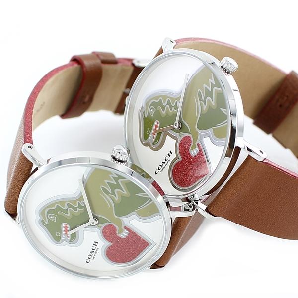 初回限定 コーチ ペア ウォッチ 腕時計 可愛い 恐竜 友達 カップル 誕生日 クリスマス 贈り物 レザー 保証書付 Www Technet 21 Org