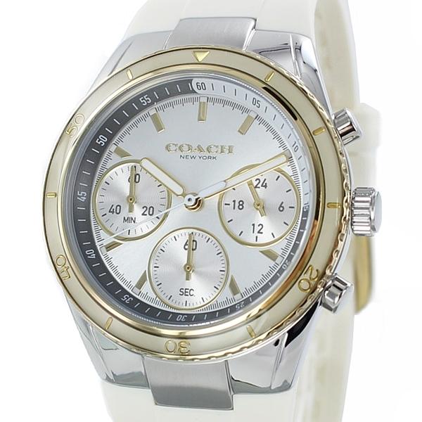 コーチ レディース 腕時計 かわいい 彼女 女性 贈り物 ホワイト ラバー ストップウォッチ プライムウォッチ 通販 Yahoo ショッピング