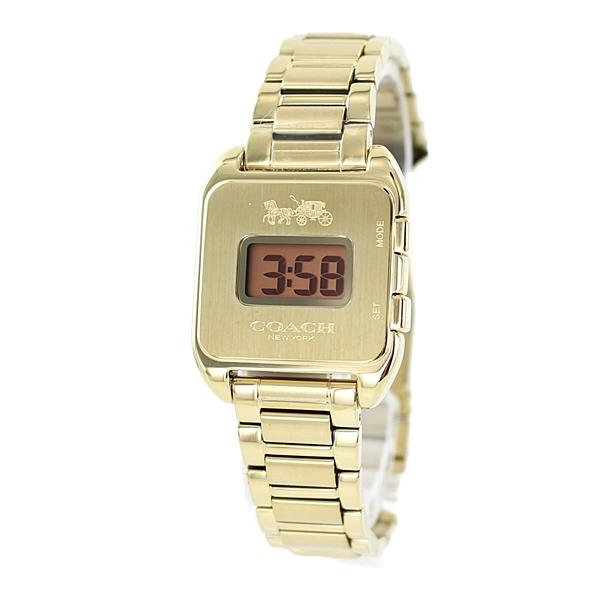 コンビニ受取対応商品 コーチ 腕時計 プレゼントにおすすめ 女性 女友達 誕生日 オシャレ レディース レトロ デジタル ゴールド ブレスレット 人気満点 Www Ladislexia Net