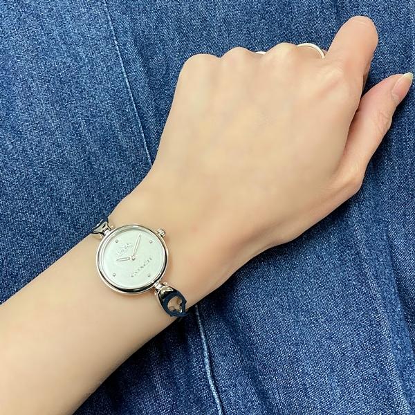 21年春夏再販 コーチ レディース おしゃれ 腕時計 定番 ギフト 贈り物 女性 社会人 シルバー バングル バーゲン Athchat Adaptivetelehealth Com