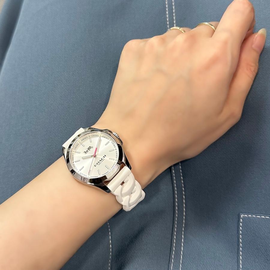 【COACH】コーチ クォーツ腕時計 稼働品 シグネチャー シリコン レディース COACH（コーチ） 女性 ギフト 腕時計 手表 レディース シリコン 10代