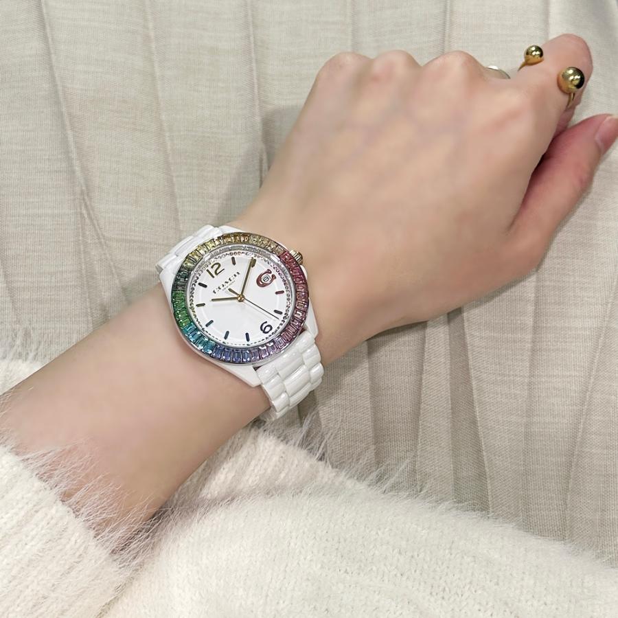 コーチ　グレイソン
ウォッチ COACH Greyson Ceramic Bracelet Watch, 36mm | Nordstromrack