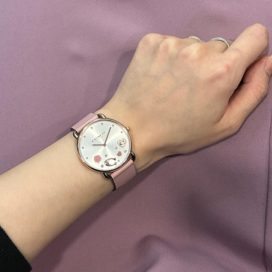 COACH コーチ 腕時計 手表 レディース アイボリー ピンク 革 COACH コーチ 腕時計 手表 レディース アイボリー ピンク 革