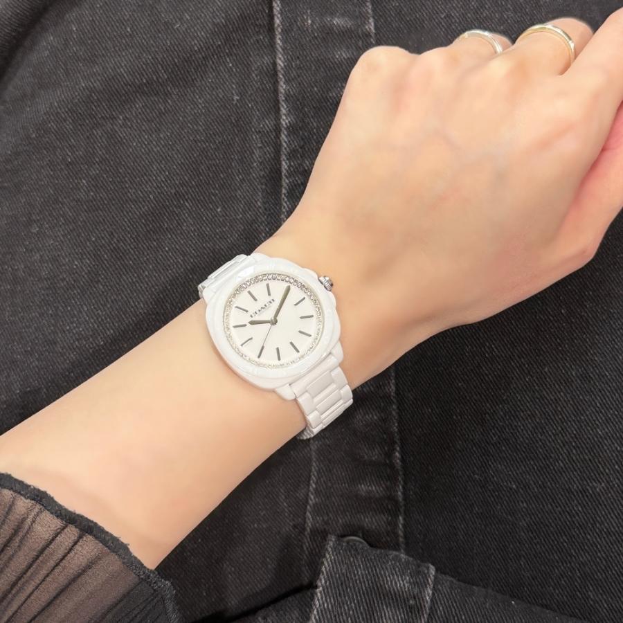 COACH（コーチ） 腕時計 レディース 正規品 5年保証 ホワイト