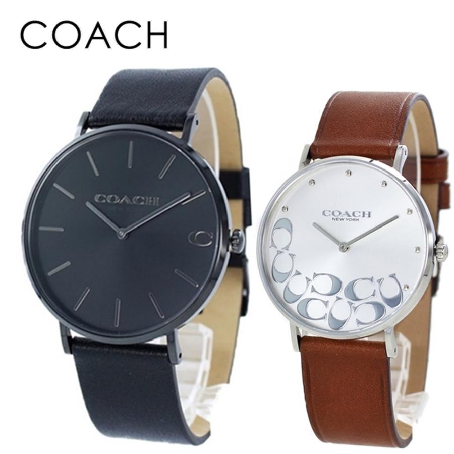 コーチ ペアウォッチ シンプル おしゃれ ペア 腕時計 男性 女性 カップル クリスマスプレゼント ペアウォッチ コーチ ペア カップル 5cm 時計
