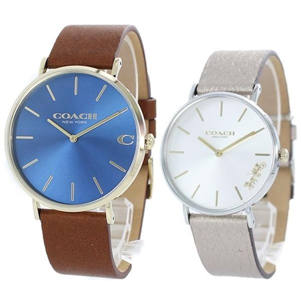海外輸入 誕生日 コーチ ペア ウォッチ カップル 夫婦 友達 プレゼント ペアギフト 腕時計 ブラウン シャンパンゴールド 本店は Neighborhauls Com