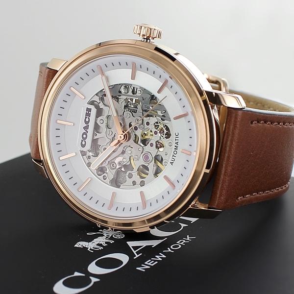 COACH コーチ メンズ 腕時計 手表 自動巻き スケルトン ブランド 男性 