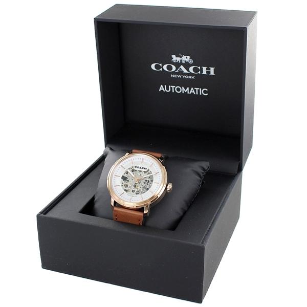 COACH コーチ メンズ 腕時計 手表 自動巻き スケルトン ブランド 男性 