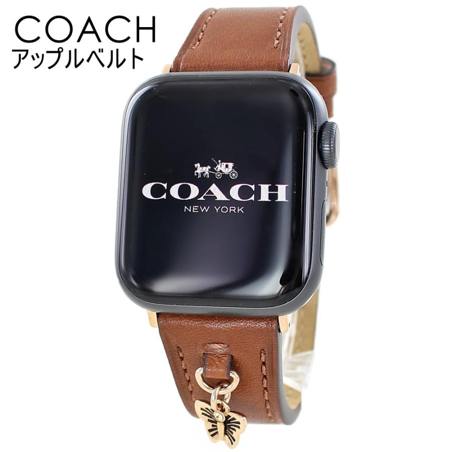 COACH（コーチ） アップルウォッチ ベルト バンド レディース 革