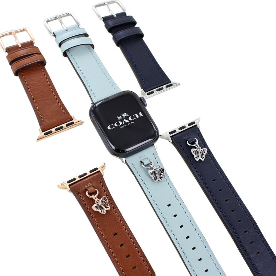 コーチ アップルウォッチ ベルト バンド レディース 革 交換バンド SE SE2 SE3 38 40 41 42mm Apple Watch 11 爆買 成人 卒業 入学_6