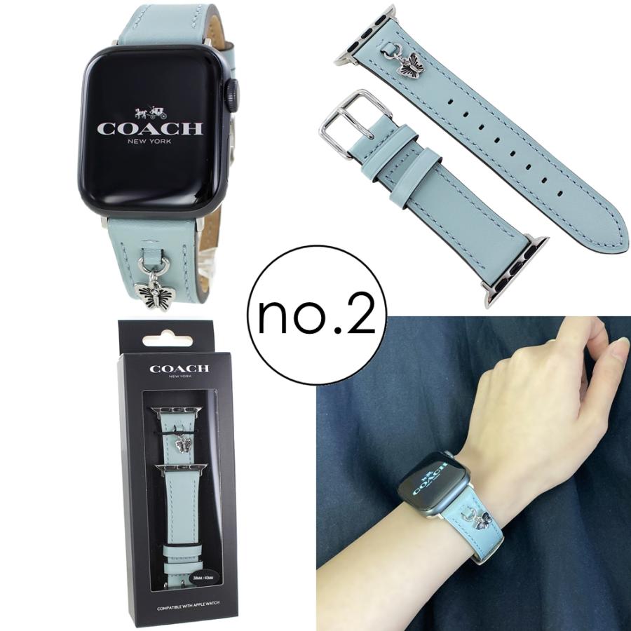 COACH（コーチ） アップルウォッチ ベルト バンド レディース 革 交換