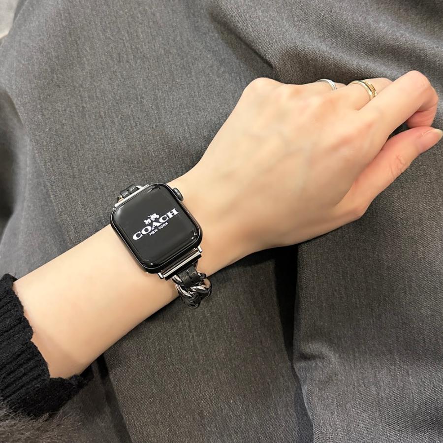 Amazon.co.jp: コーチ アップル ウォッチ専用ベルト 42mm/44mm ケース 