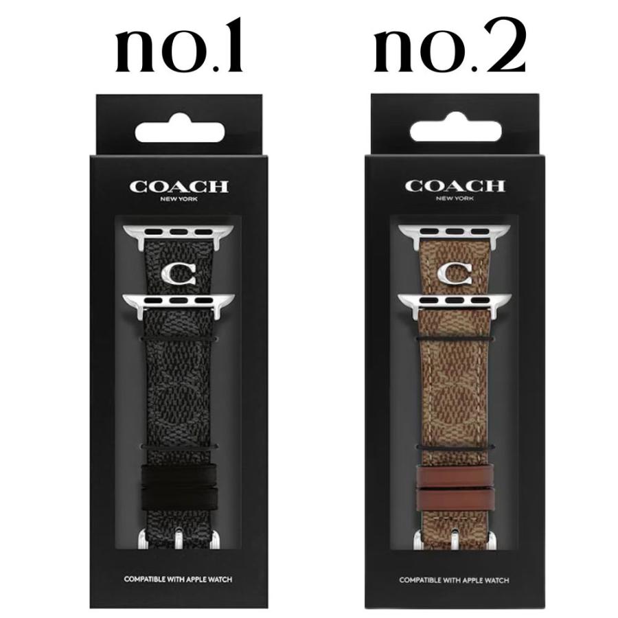 COACH（コーチ） アップルウォッチ バンド 替え ベルト 革 レザー SE