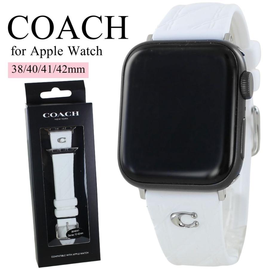 COACH（コーチ） アップルウォッチ バンド レディース SE SE2 SE3 38