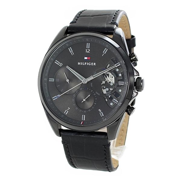 安い直販 トミーヒルフィガー メンズ 腕時計 ブランド ギフト カレンダー ブラック レザー 30代 40代 50代 誕生日 クリスマス プレゼント 大阪 激安店舗 Paynow Universalpapershredding Com