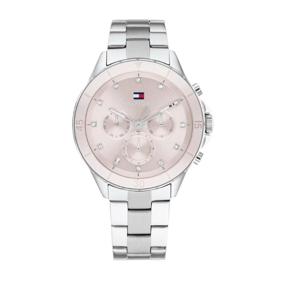 TOMMY HILFIGER（トミー・ヒルフィガー） 腕時計 トミー レディース 大きめ ピンク シルバー お祝い プレゼント 1782706 ...