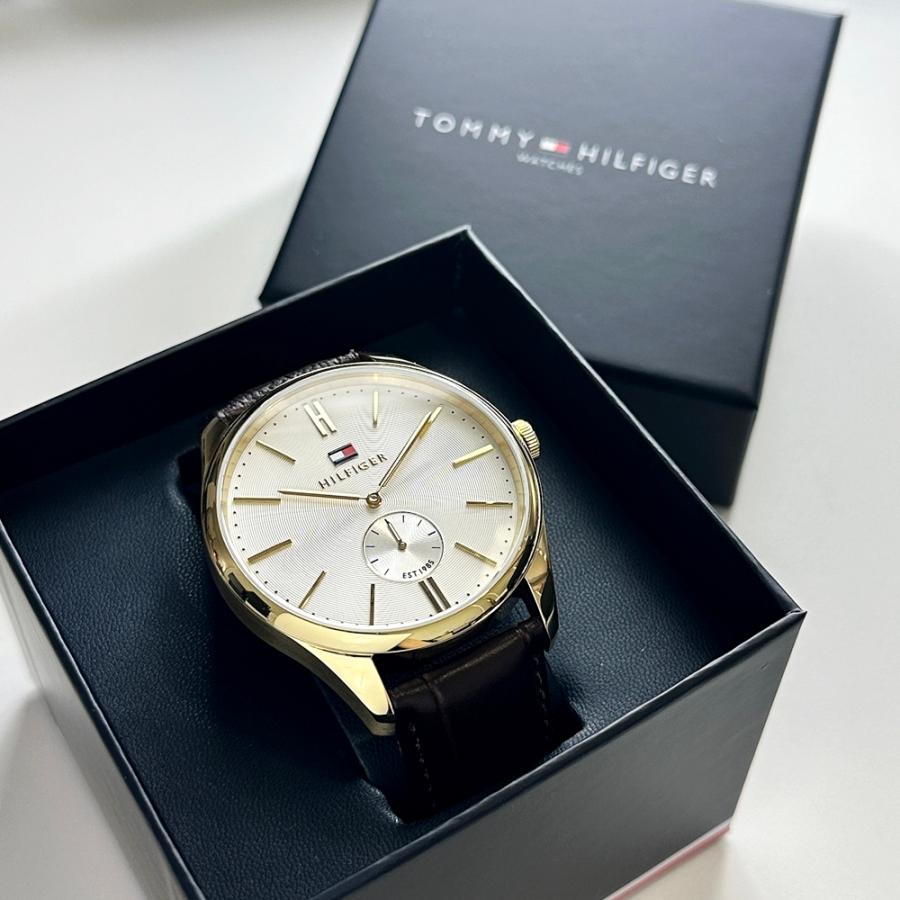 TOMMY HILFIGER（トミー・ヒルフィガー） メンズ ブラウン レザー 