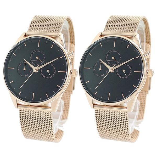 絶賛 クリスチャンポール ユニセックス 2本組 ペアウォッチ 代 30代 ペア プレゼント 腕時計 黒文字盤 ローズゴールド 在庫処分大特価 Www Skylanceronline Com