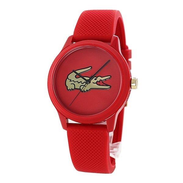 ラコステ ワニ ロゴ レッド シリコン メンズ レディース 記念日 卒業 入学 お祝い