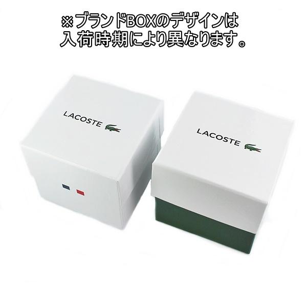 LACOSTE（ラコステ） メンズ ブルー ブラウン レザー 2010910 腕時計