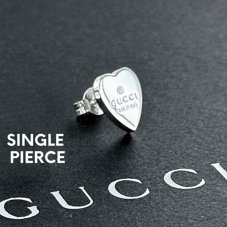 GUCCI（グッチ） 片耳ピアス ピアス 片耳 レディース ハート シルバー