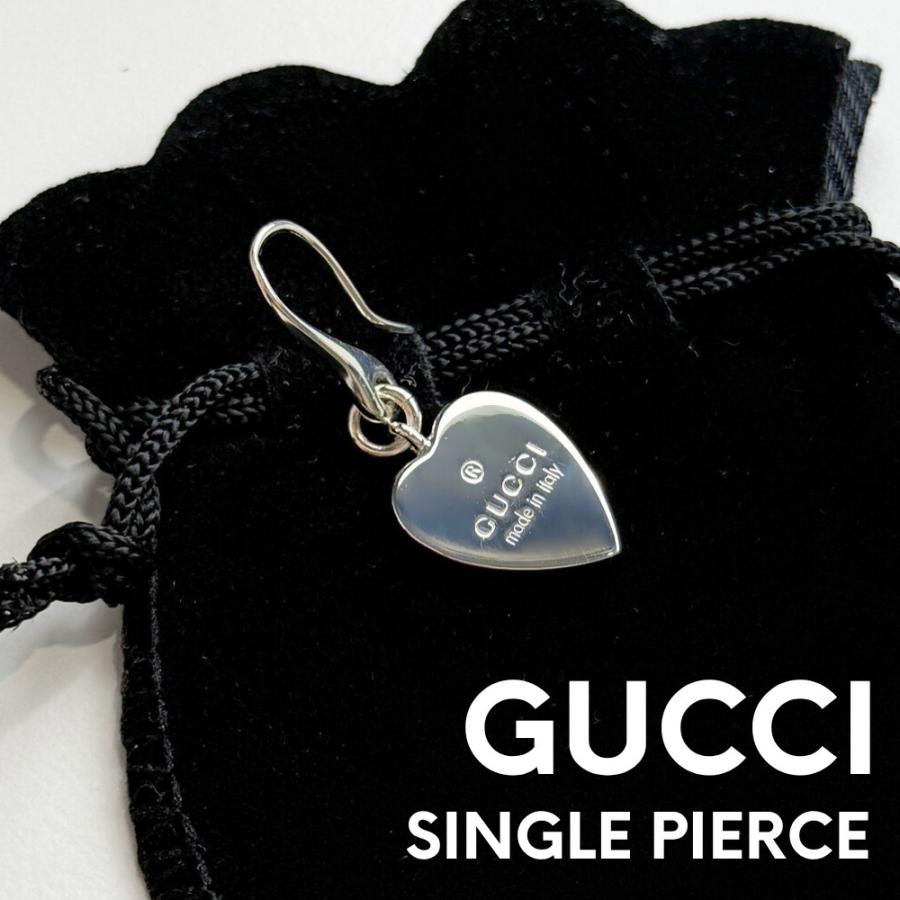 GUCCI（グッチ） 片耳ピアス ピアス 片耳 レディース ハート フック