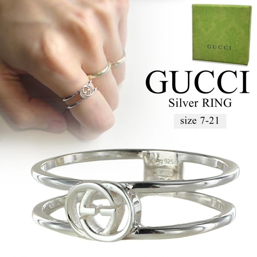 GUCCI（グッチ） リング 指輪 メンズ レディース シルバー925 GUCCI