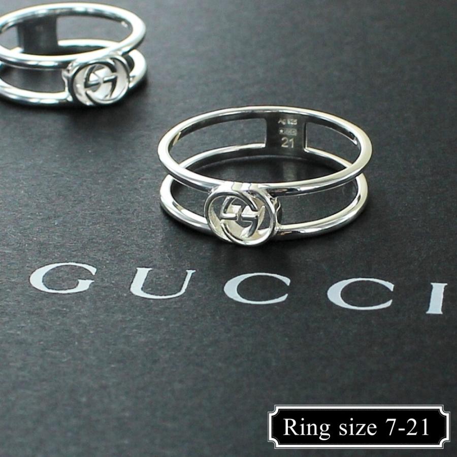 GUCCI（グッチ） リング 指輪 メンズ レディース シルバー925 GUCCI