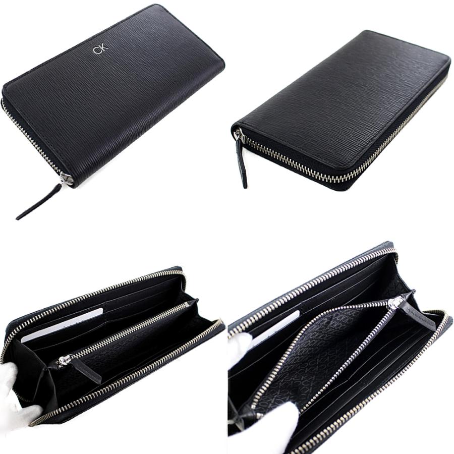 ck Calvin Klein ラッピング済 カルバンクライン メンズ 長財布 革