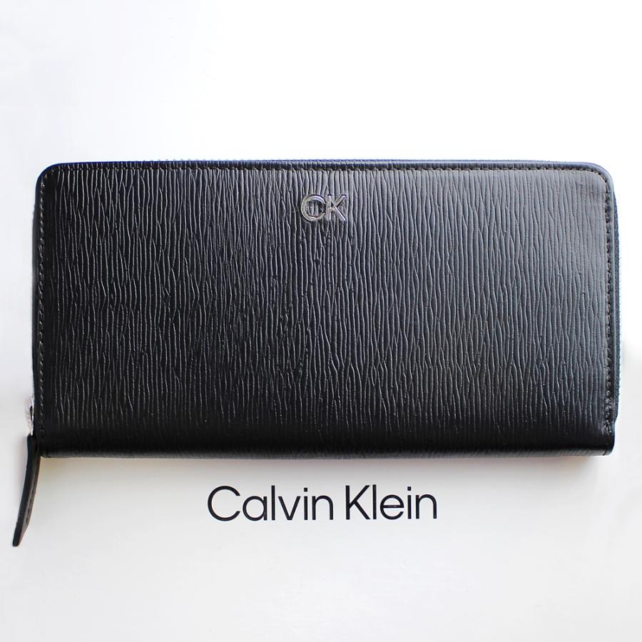 ck Calvin Klein メンズ 長財布 革 カルバンクライン 実用的