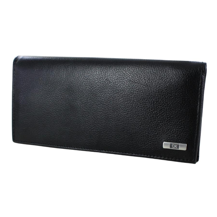 ck Calvin Klein メンズ 長財布 メンズ財布 カルバンクライン 黒
