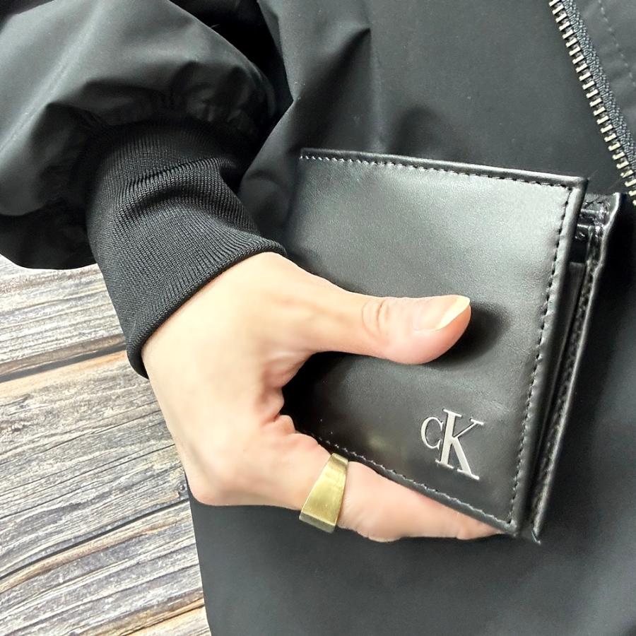 ck Calvin Klein メンズ 財布 ブランド カルバンクライン 二つ折り財布