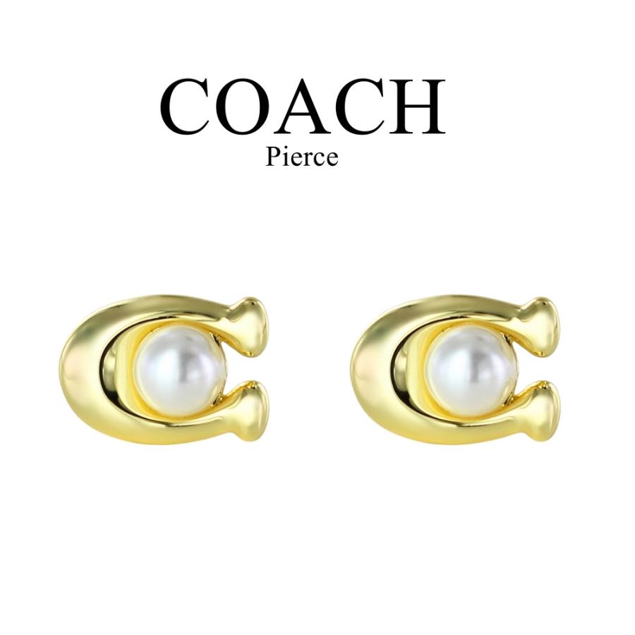COACH（コーチ） レディース ピアス ゴールド ブランド スタッドピアス 