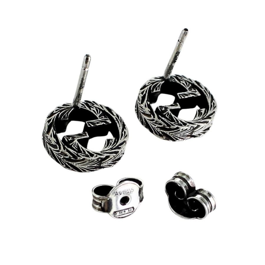GUCCI グッチ ピアス シルバー925 ユニセックス インター GUCCI グッチ ピアス シルバー925 ユニセックス インター