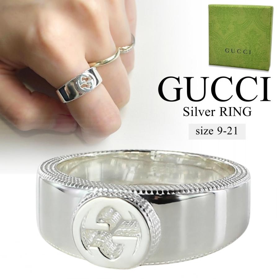 GUCCI（グッチ） リング 指輪 メンズ レディース シルバー925 GUCCI