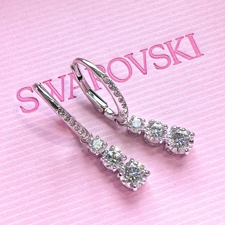 SWAROVSKI（スワロフスキー） 純正ショッパー付 ピアス レディース