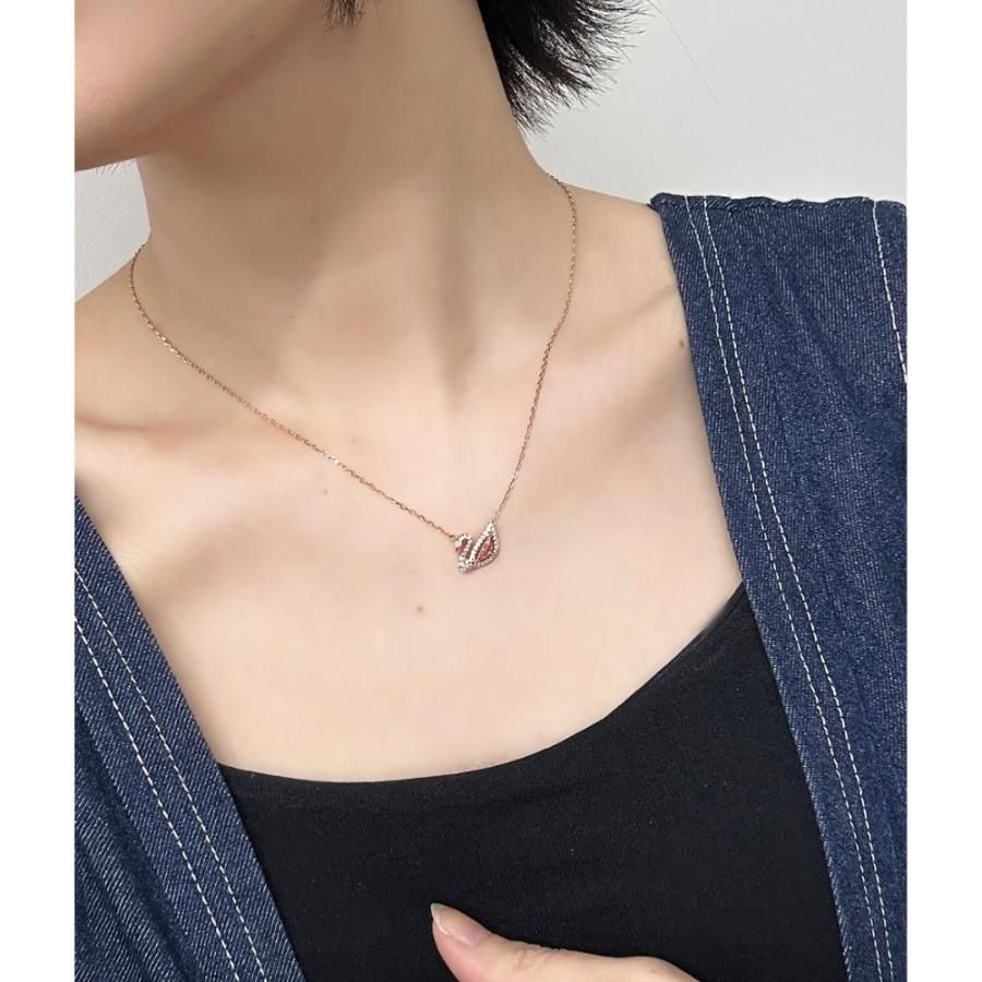 SWAROVSKI 純正ショッパー付 スワロフスキー ネックレス